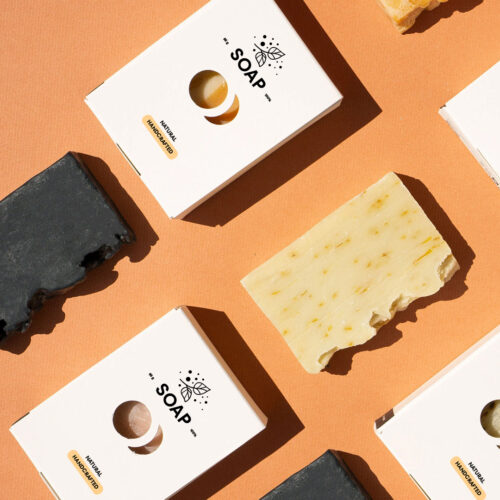 Organic soap box