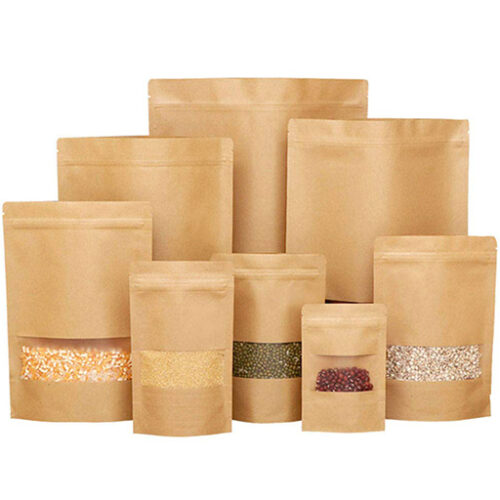 Ziplock Paper Bags