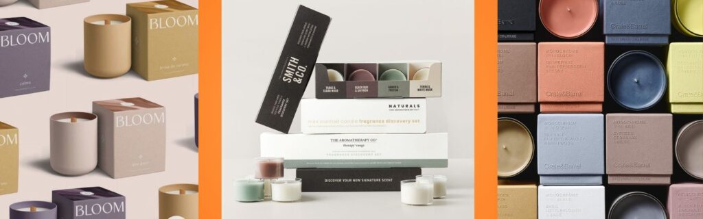 Candle Packaging for Weddings and Special Events