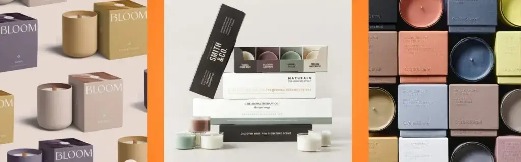 Candle Packaging for Weddings and Special Events
