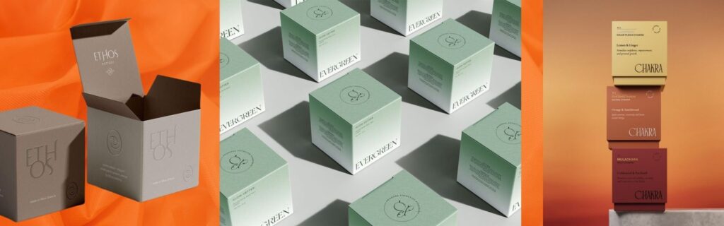 Candle Packaging with QR Codes for Customer Engagement