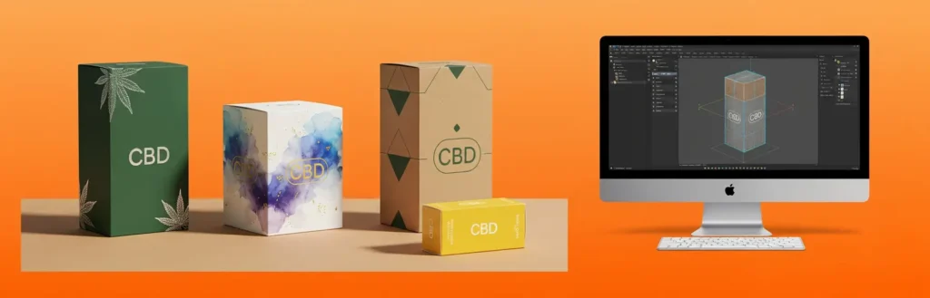 How to Create Mockups for Custom CBD Boxes