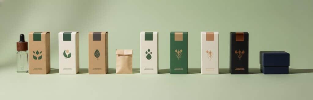 Minimalist Tincture Box Designs for Premium Brand Positioning