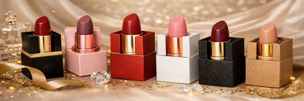 Custom Lipstick Box Packaging – Premium Cosmetic Box Solutions for Beauty Brands
