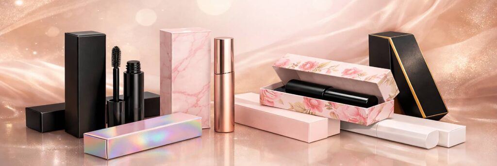 Custom Mascara Box Packaging Solutions for Premium Cosmetic Box Branding