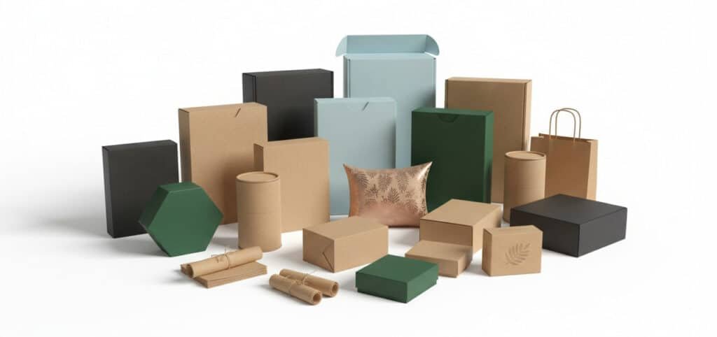 Minimalist Kraft Box Design Creative Branding Ideas for Modern Packaging