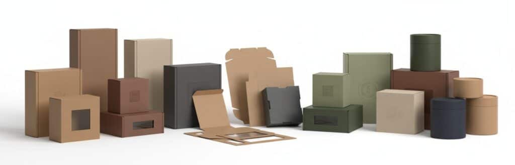 Minimalist Kraft Box Design Creative Branding Ideas for Modern Packaging