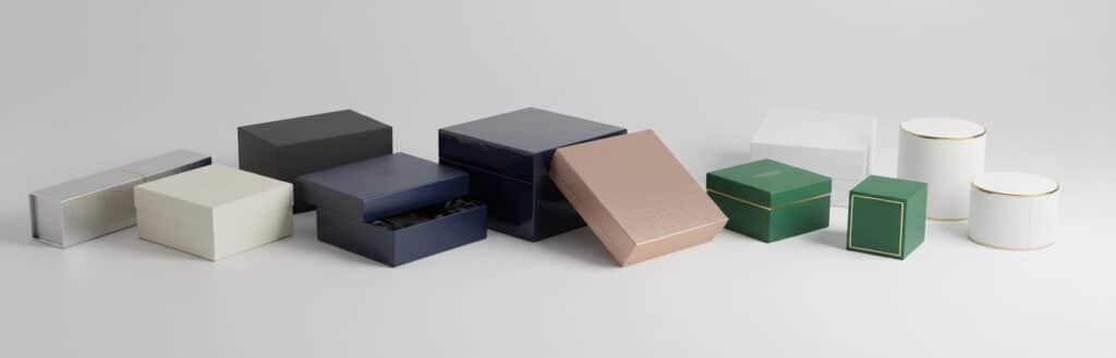 Rigid box, Luxury packaging design, Tactile marketing, Unboxing experience, Premium finishes, Linen vs Soft-touch