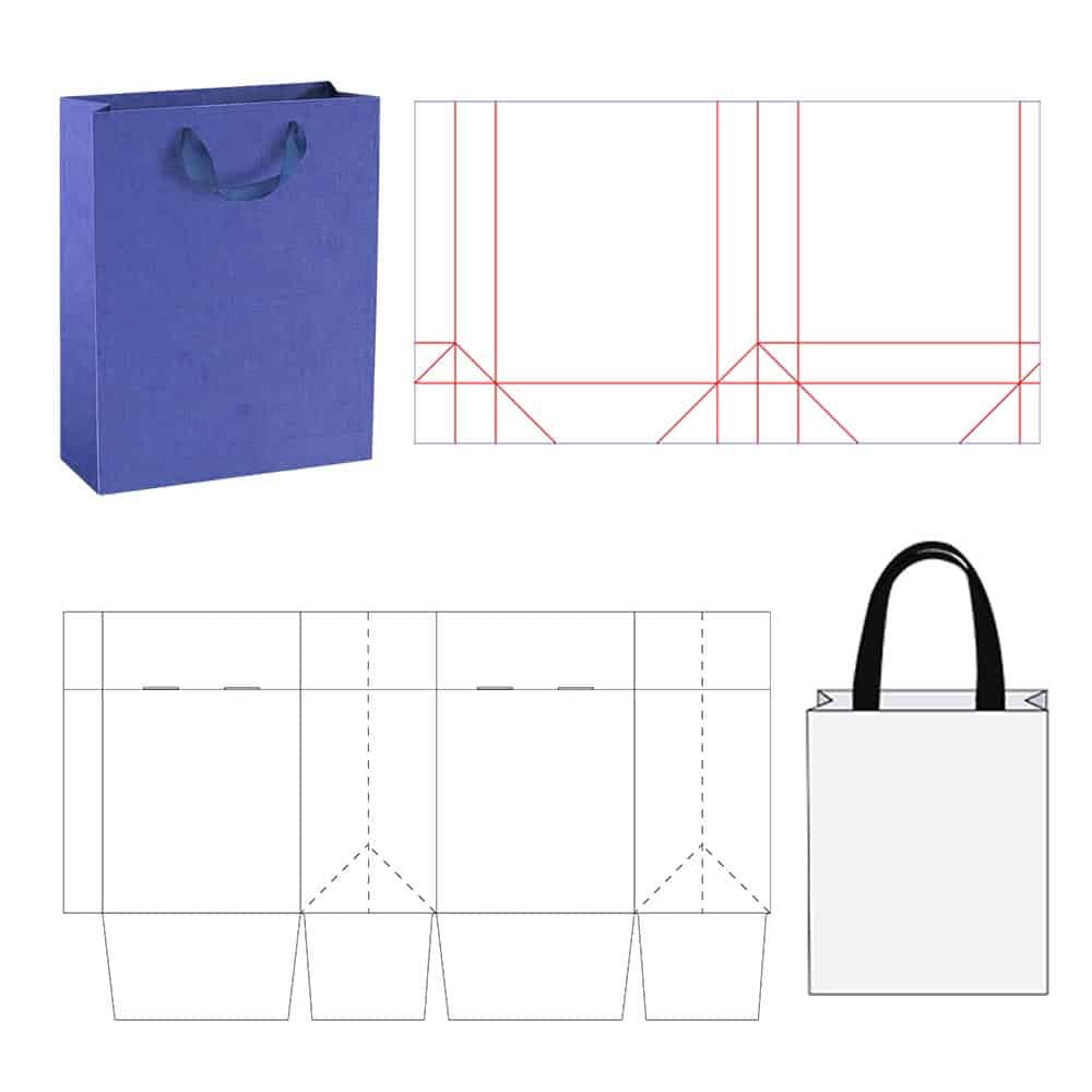Paper Bag Handle Design Inspiration Twisted vs Flat Handles for Premium & Creative Packaging