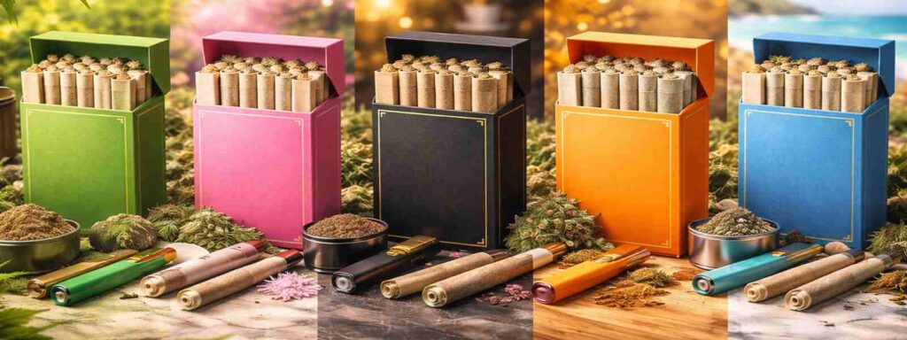 Custom Child-Resistant Pre-Roll Box Packaging for Premium Cannabis Brands