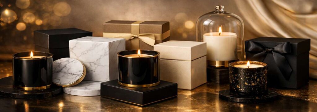 Custom Luxury Candle Box Packaging for Premium Brands: Complete Guide to Design, Materials & Sustainability