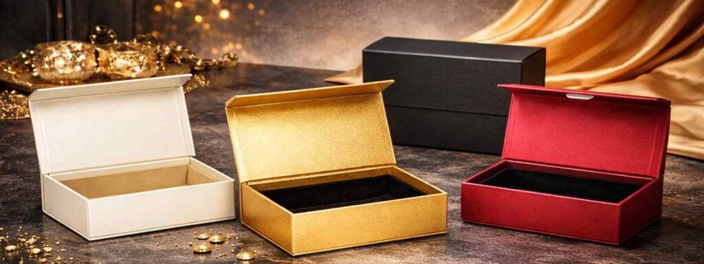 Elegant Custom Magnetic Rigid Box for Luxury Packaging