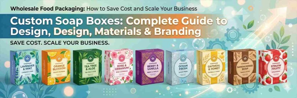 Custom Soap Boxes: Complete Guide to Design, Materials & Branding