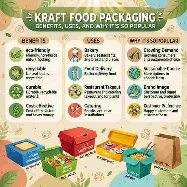 Kraft Food Packaging Benefits, Uses, and Why It’s So Popular