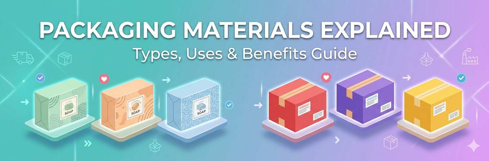 Packaging Materials Explained: Types, Uses & Benefits Guide - Packifyme