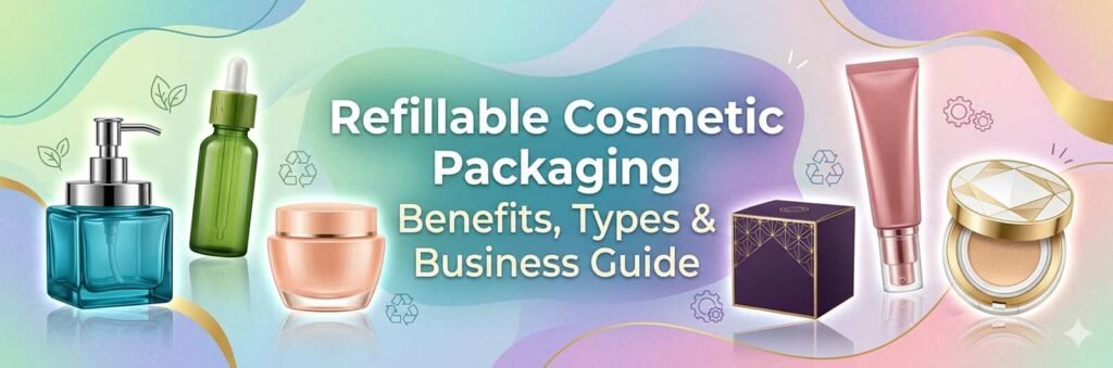 Refillable Cosmetic Packaging: Benefits, Types & Business Guide