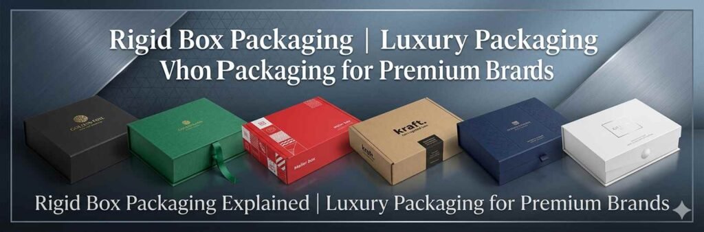 Rigid Box Packaging Explained: Luxury Packaging for Premium Brands