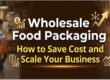 Wholesale Food Packaging: How to Save Cost and Scale Your Business