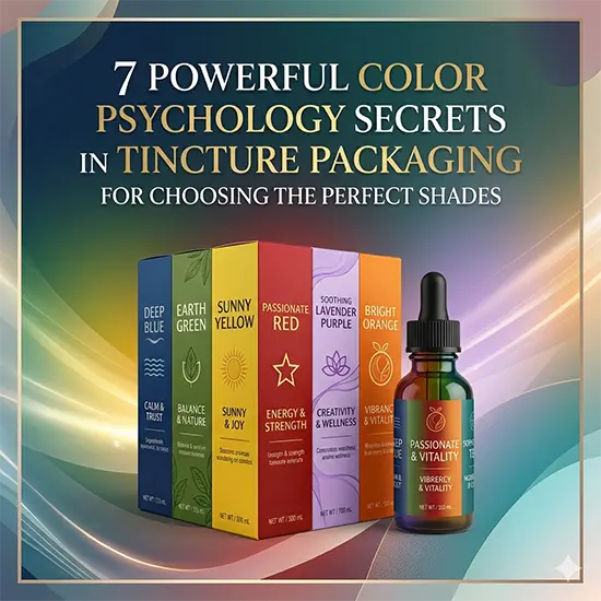7 Powerful Color Psychology Secrets in Tincture Packaging for Choosing the Perfect Shades