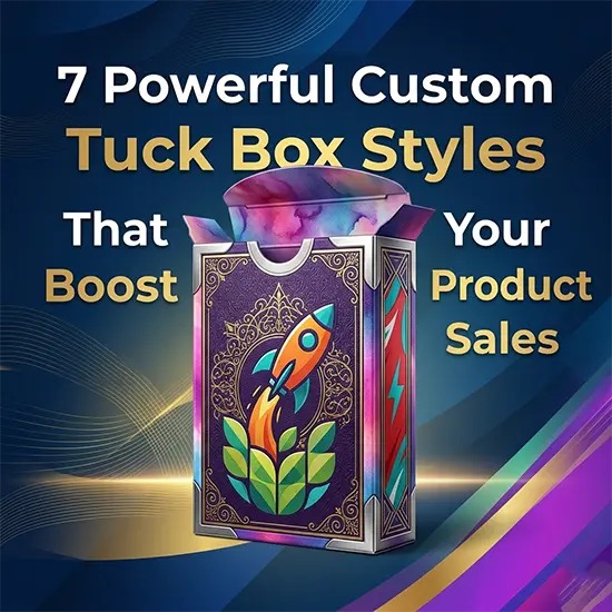 7 Powerful Custom Tuck Box Styles That Boost Your Product Sales