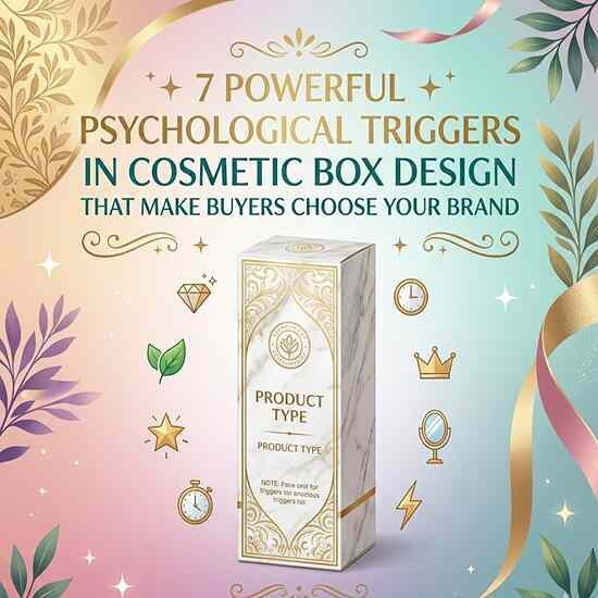 7 Powerful Psychological Triggers in Cosmetic Box Design That Make Buyers Choose Your BrandI need