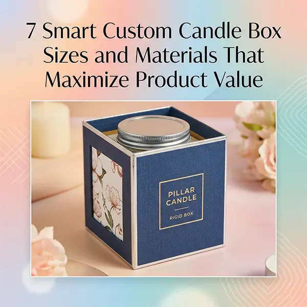 7 Smart Custom Candle Box Sizes and Materials That Maximize Product Value