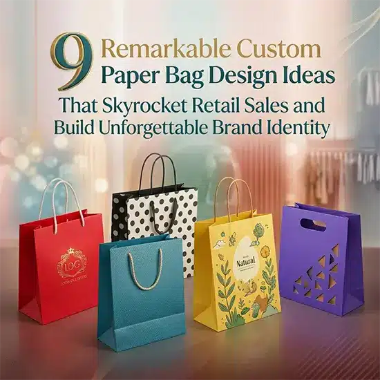 9 Remarkable Custom Paper Bag Design Ideas That Skyrocket Retail Sales and Build Unforgettable Brand Identity