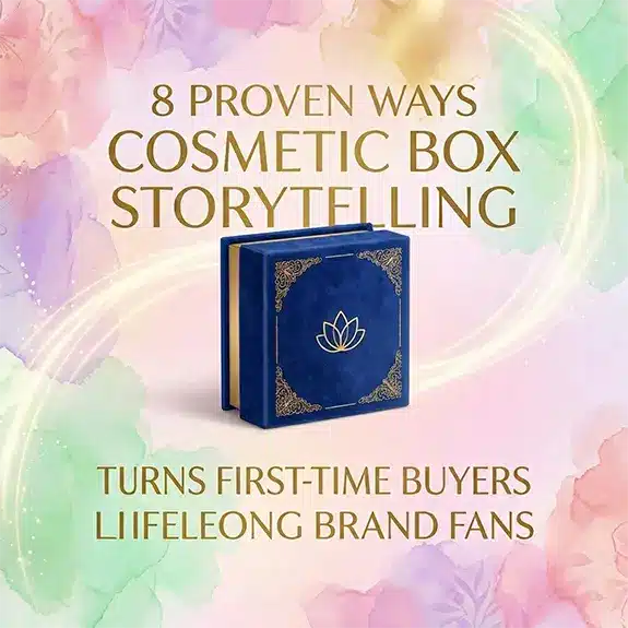 8 Proven Ways Cosmetic Box Storytelling Turns First-Time Buyers Into Lifelong Brand Fans